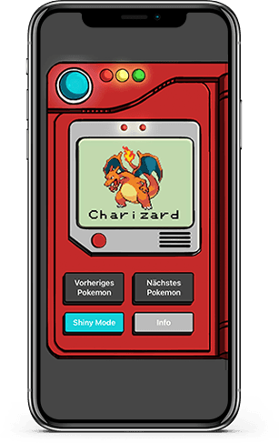 Kanto Pokedex Mockup